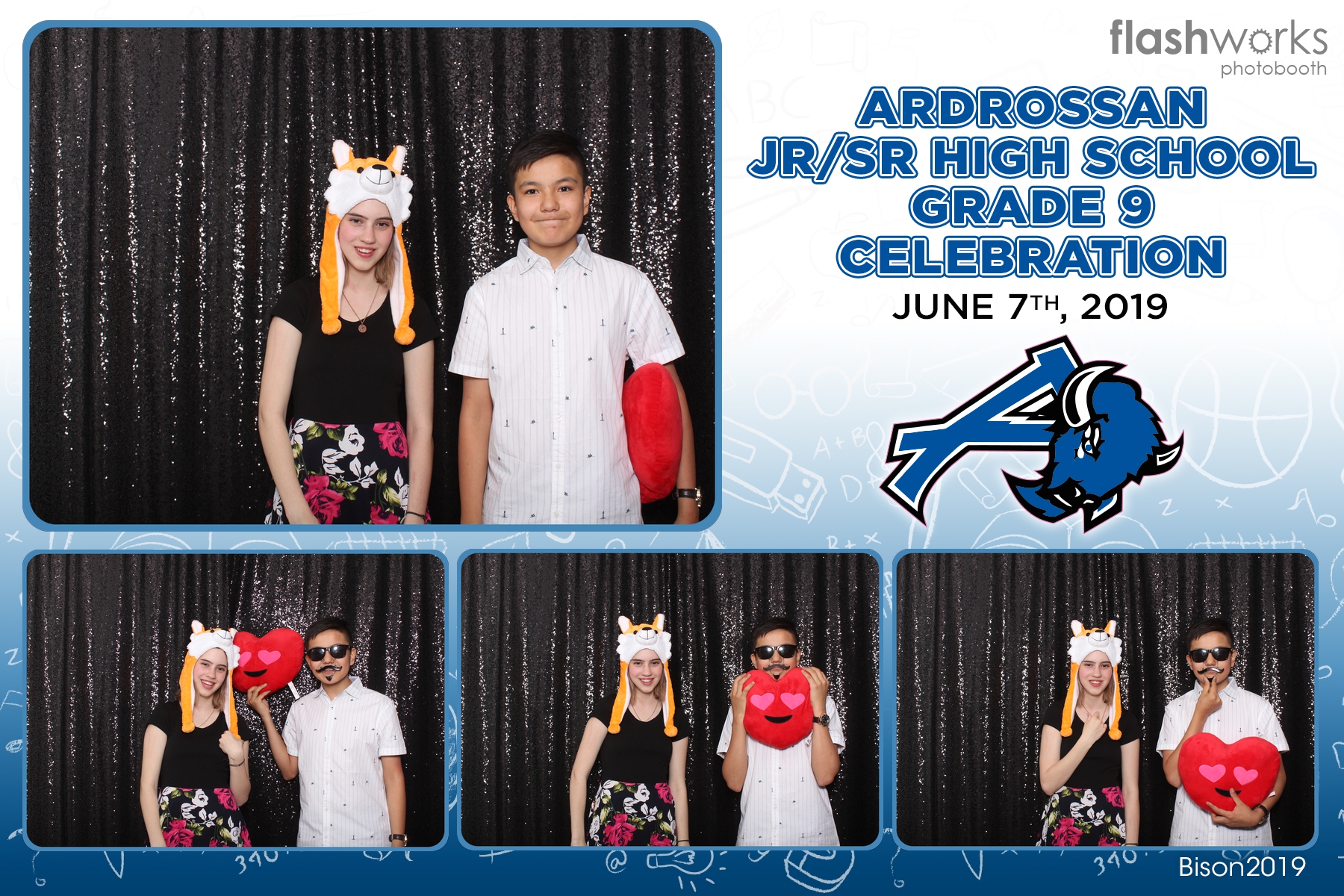 Ardrossan Jr/Sr High School Grade 9 Celebration | View more photos from the event at gallery.flashworksphotobooth.com/u/FlashworksPhotoboothInc/Ardrossan-JrSr-High-School-Grade-9-Celebration